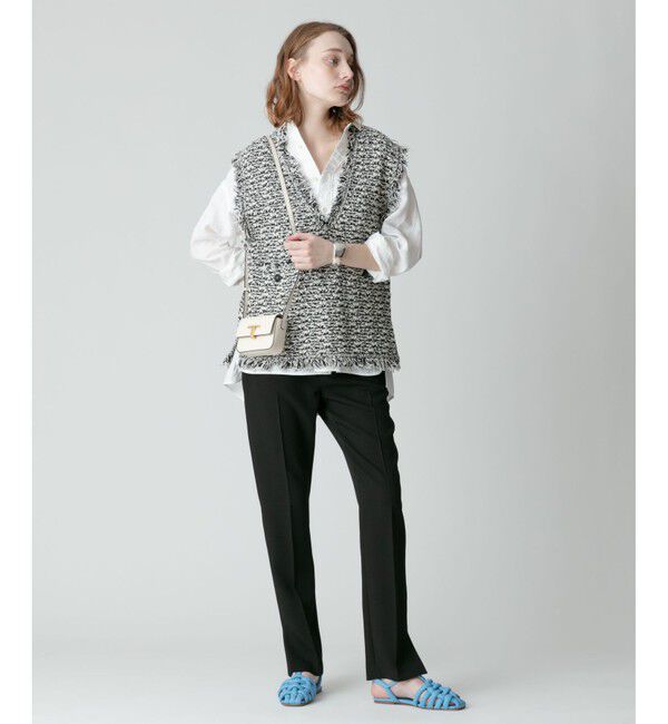 allureville「【TICCA(ティッカ)】 LINEN SQUARE BIG SHIRT」|シャツ・ブラウス|