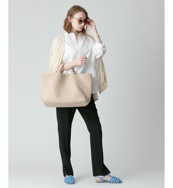 allureville「【TICCA(ティッカ)】 LINEN SQUARE BIG SHIRT」|シャツ・ブラウス|