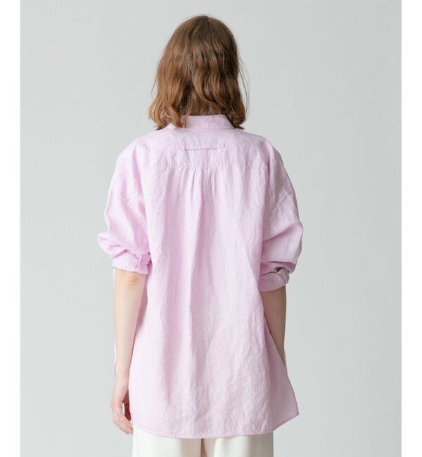 allureville「【TICCA(ティッカ)】 LINEN SQUARE BIG SHIRT」|シャツ・ブラウス|