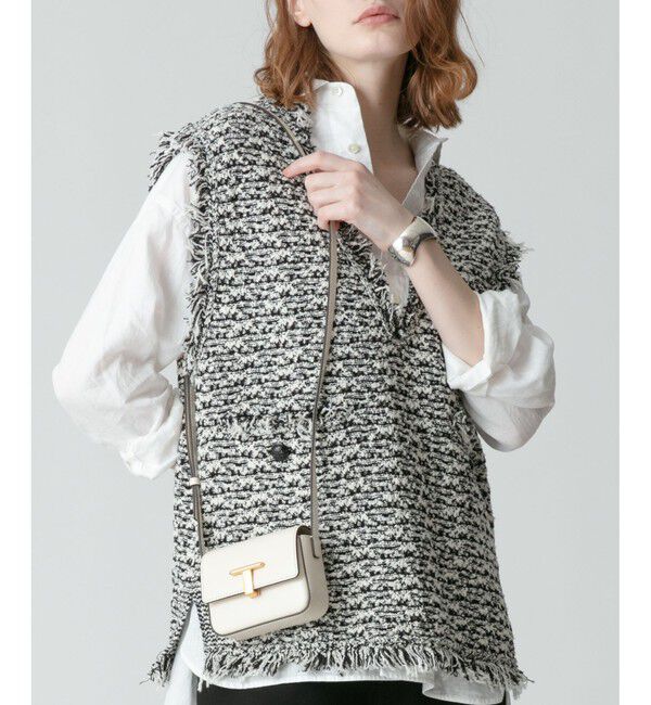 allureville「【JOY GRYSON(ジョイ グライソン) 】 TRIBECA MICRO CROSSBODY」|ショルダー・メッセンジャー|オフホワイト