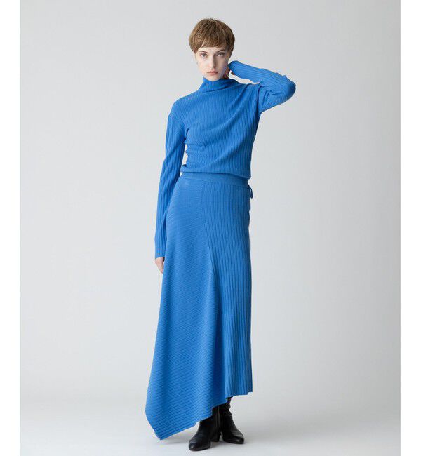 allureville「アシンメトリーヘムワンピース」|ワンピース|