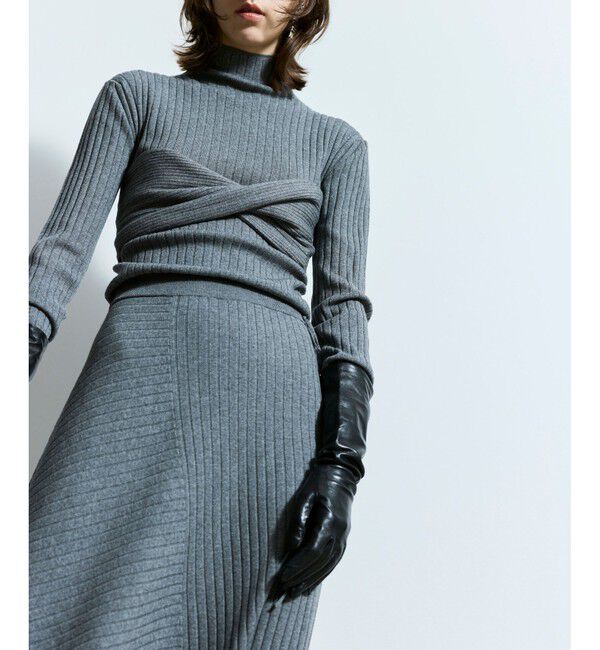 allureville「アシンメトリーヘムワンピース」|ワンピース|