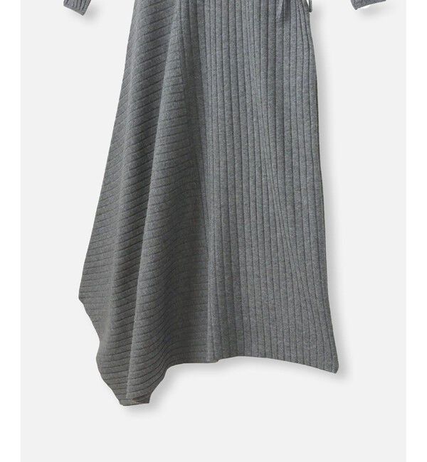 allureville「アシンメトリーヘムワンピース」|ワンピース|