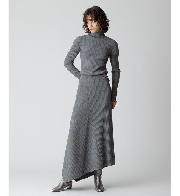 allureville「アシンメトリーヘムワンピース」|ワンピース|