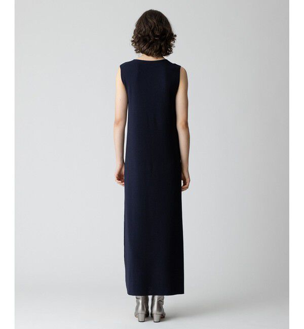 allureville「ハイツイストウール総針ストレートワンピース」|ワンピース|