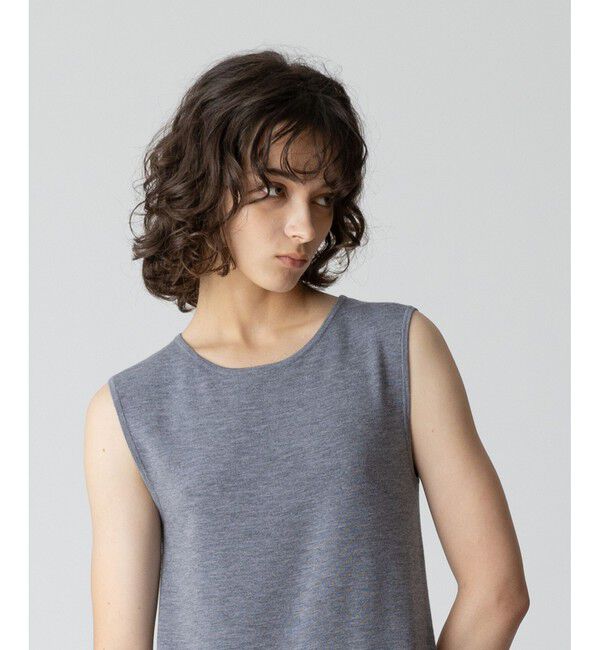 allureville「ハイツイストウール総針ストレートワンピース」|ワンピース|