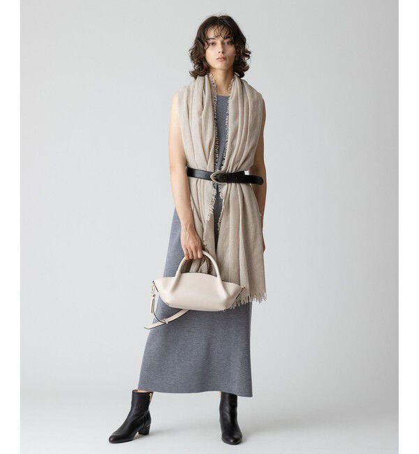 allureville「ハイツイストウール総針ストレートワンピース」|ワンピース|