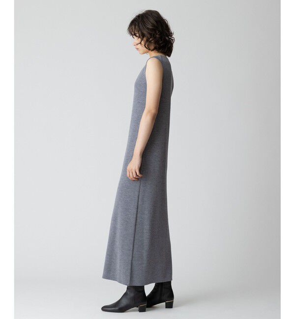 allureville「ハイツイストウール総針ストレートワンピース」|ワンピース|