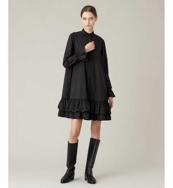 LOULOU WILLOUGHBY「【LOULOU WILLOUGHBY】ティアードフリルワンピース」|ワンピース|