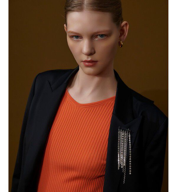 allureville「WEEPING BIJOUブローチ」|ブローチ・コサージュ|シルバー