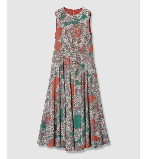 LOULOU WILLOUGHBY「【LOULOU WILLOUGHBY】RATTIペイズリーフレアワンピース」|ワンピース|