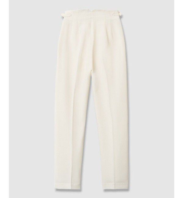 LOULOU WILLOUGHBY「【LOULOU WILLOUGHBY】ハイバックテーパードパンツ」|スラックス|