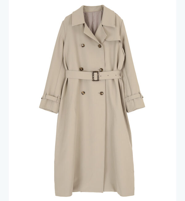 ur's「【星玲奈さんコラボアイテム】ダブルトレンチコート」|トレンチコート|