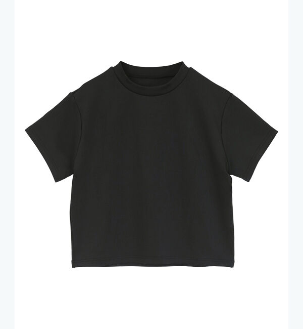 ur's「ボンディングクロップドプチハイネックTシャツ」|Tシャツ・カットソー|