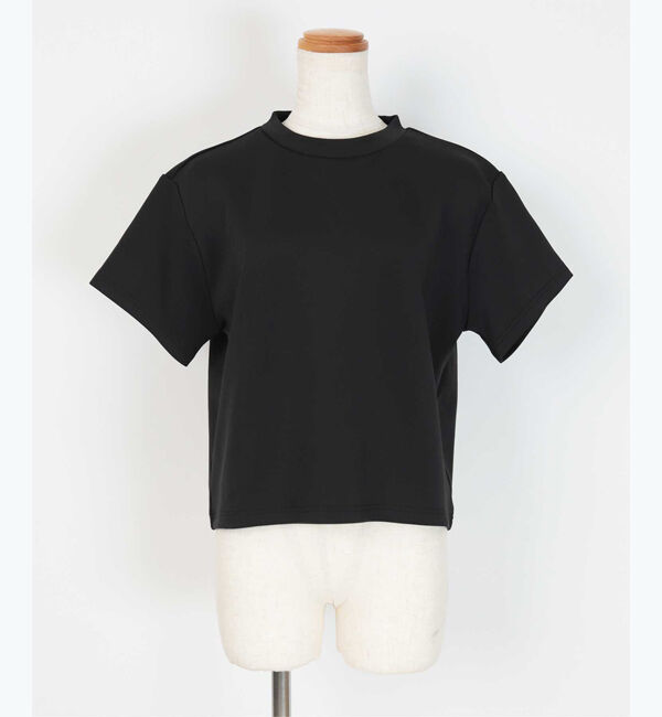 ur's「ボンディングクロップドプチハイネックTシャツ」|Tシャツ・カットソー|