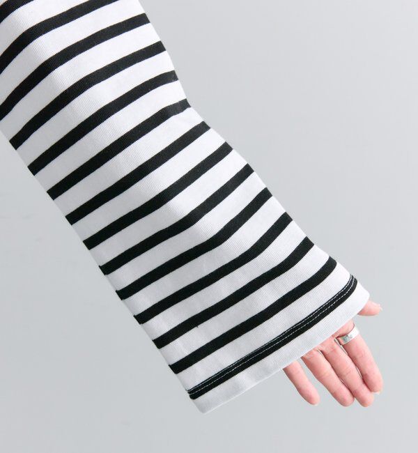  「ボーダーショートカットソー」|プルオーバー|