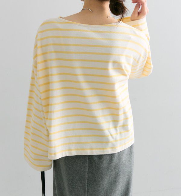  「ボーダーショートカットソー」|プルオーバー|