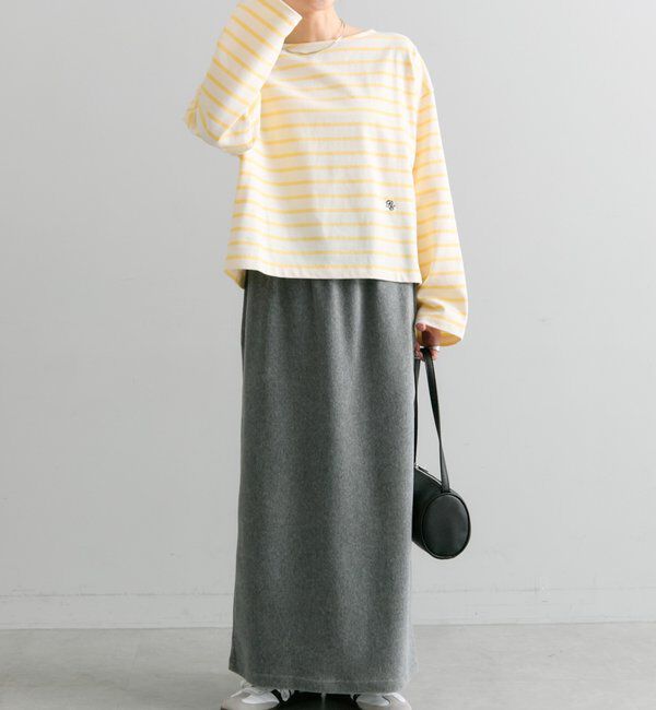  「ボーダーショートカットソー」|プルオーバー|