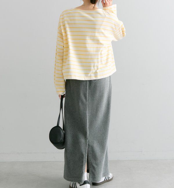  「ボーダーショートカットソー」|プルオーバー|