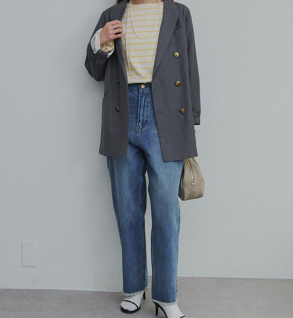  「ボーダーショートカットソー」|プルオーバー|