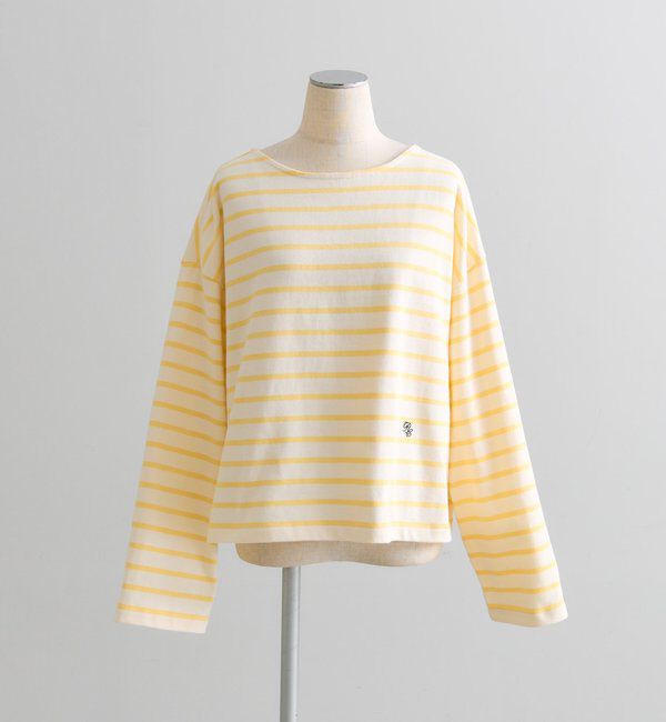  「ボーダーショートカットソー」|プルオーバー|