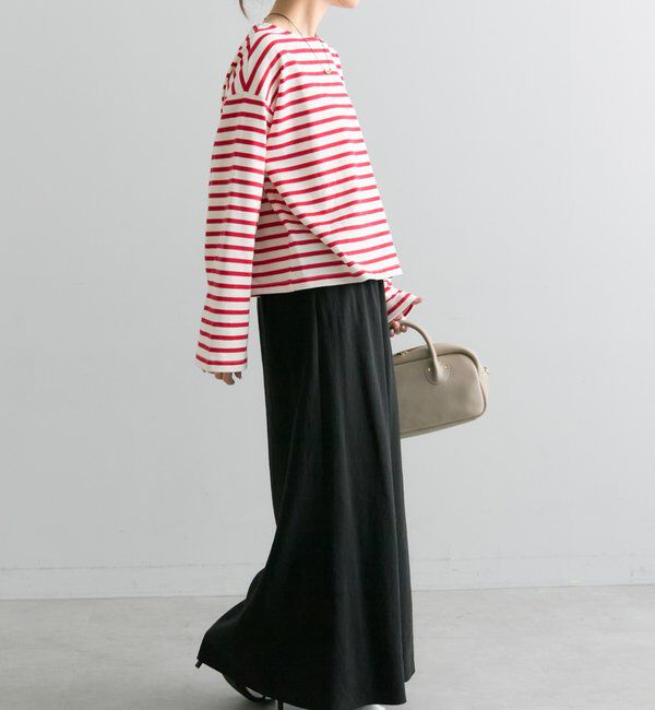  「ボーダーショートカットソー」|プルオーバー|