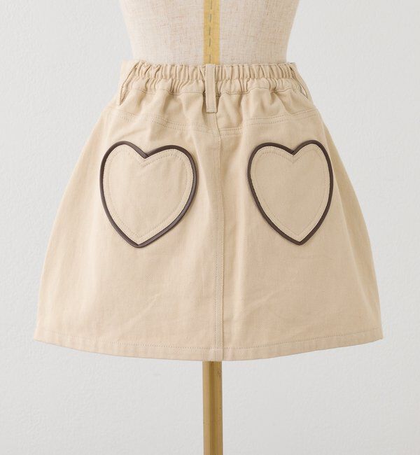  「【Heart collection】ハートポケットミニスカート」|スカート|