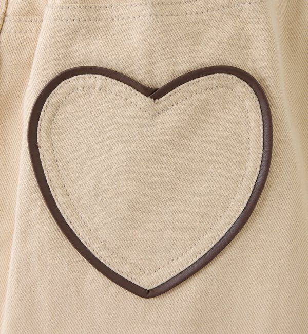  「【Heart collection】ハートポケットミニスカート」|スカート|