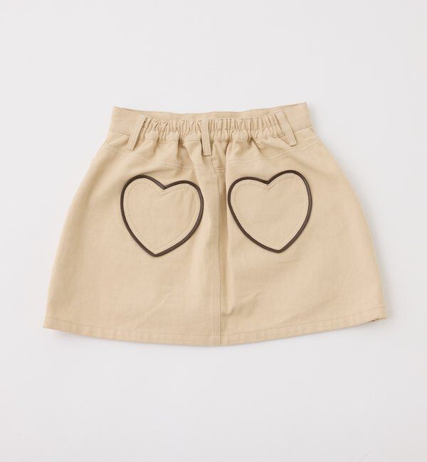 「【Heart collection】ハートポケットミニスカート」|スカート|