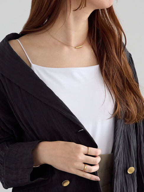 Te chichi「カップ付きスクエアキャミソール」|キャミソール|オフホワイト