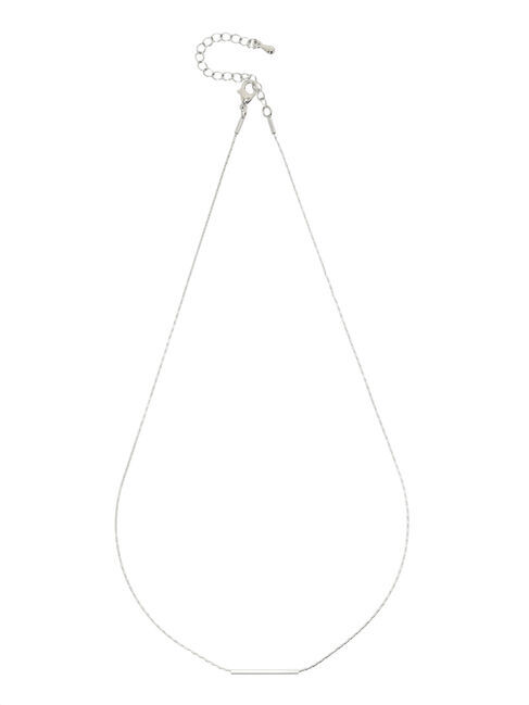 Te chichi「バーポイントネックレス」|ネックレス|シルバー