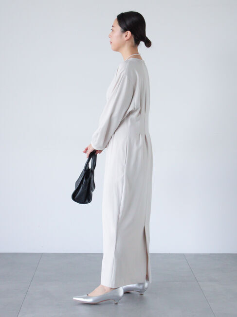 sm2rhythm「【セレモニーアイテム】ウエストタックワンピース」|ワンピース|