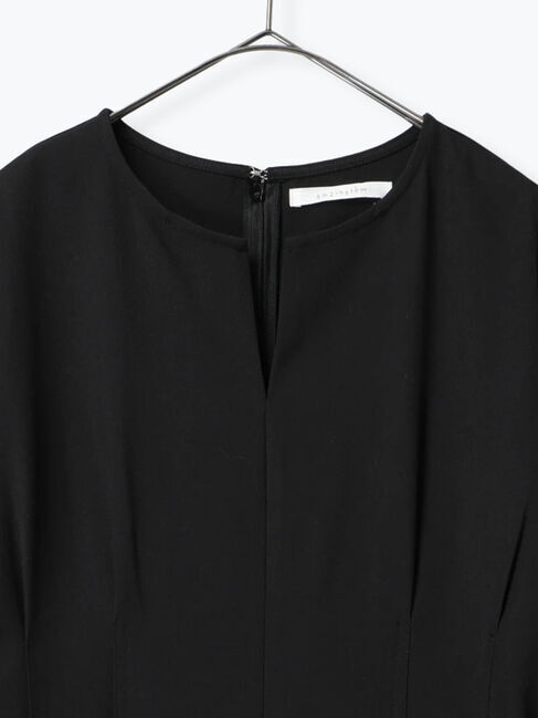 sm2rhythm「【セレモニーアイテム】ウエストタックワンピース」|ワンピース|