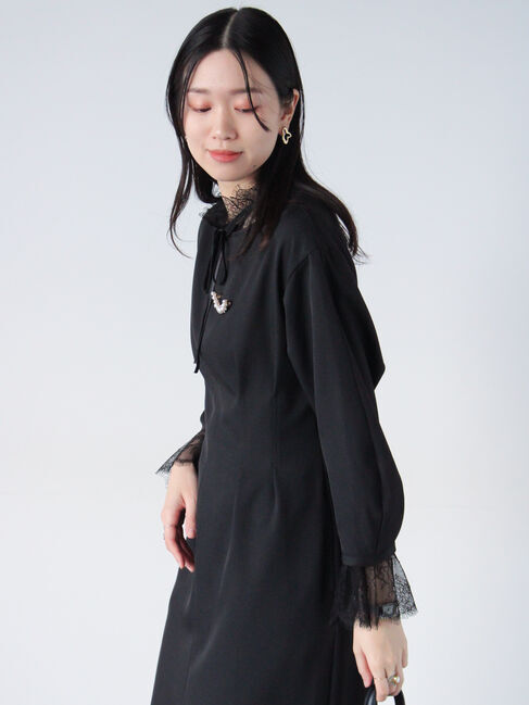 sm2rhythm「【セレモニーアイテム】ウエストタックワンピース」|ワンピース|