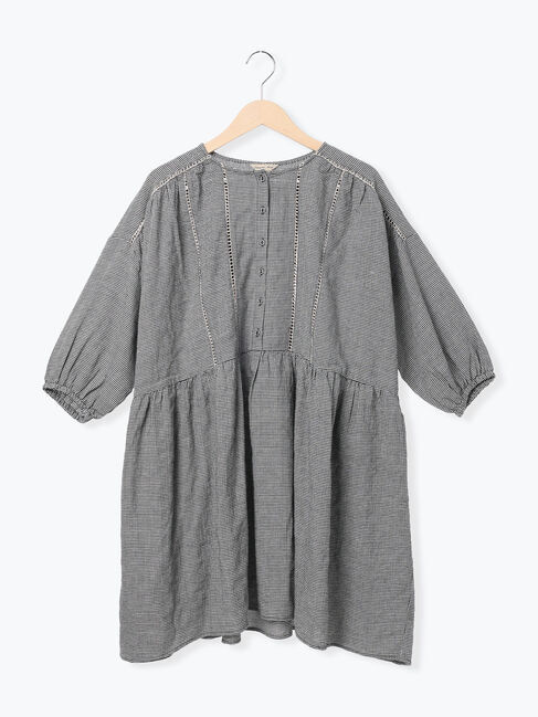 Samansa Mos2「はしごレースふんわりチュニック」|シャツ・ブラウス|