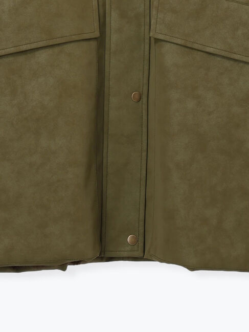 sm2rhythm「レザーライクミリタリージャケット」|その他|