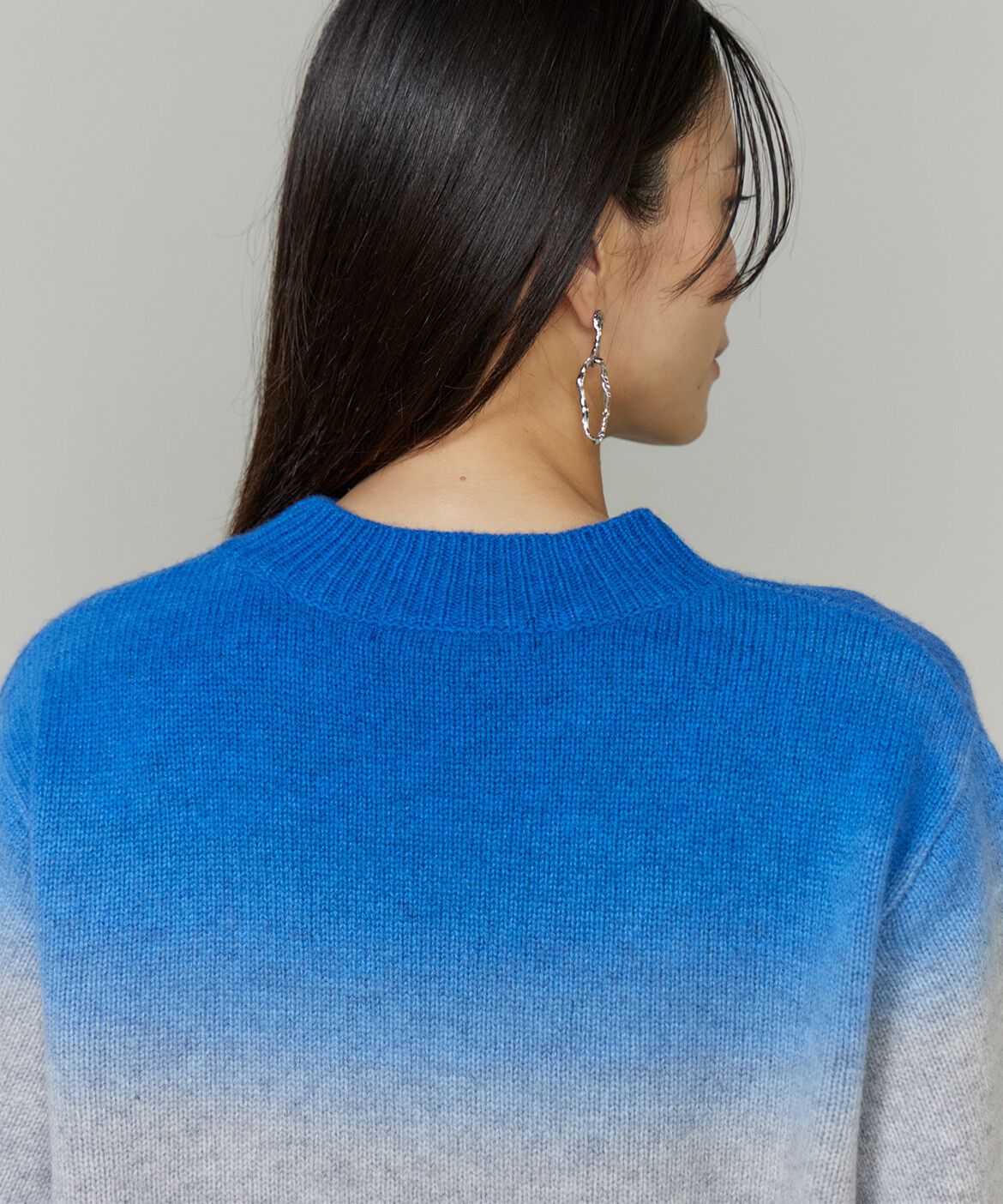 INED「グラデーションニットプルオーバー《YVON》」|ニット・セーター|