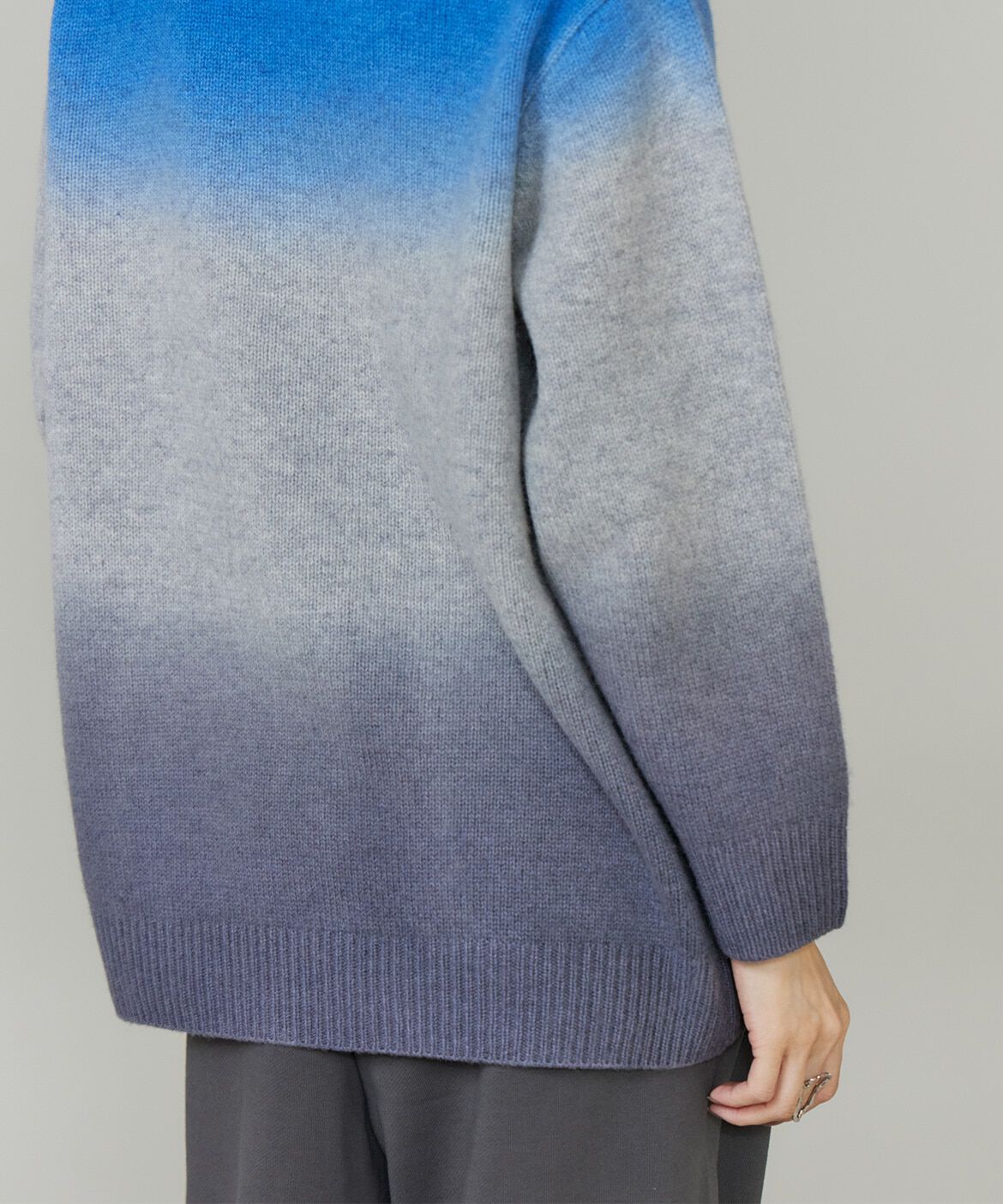 INED「グラデーションニットプルオーバー《YVON》」|ニット・セーター|