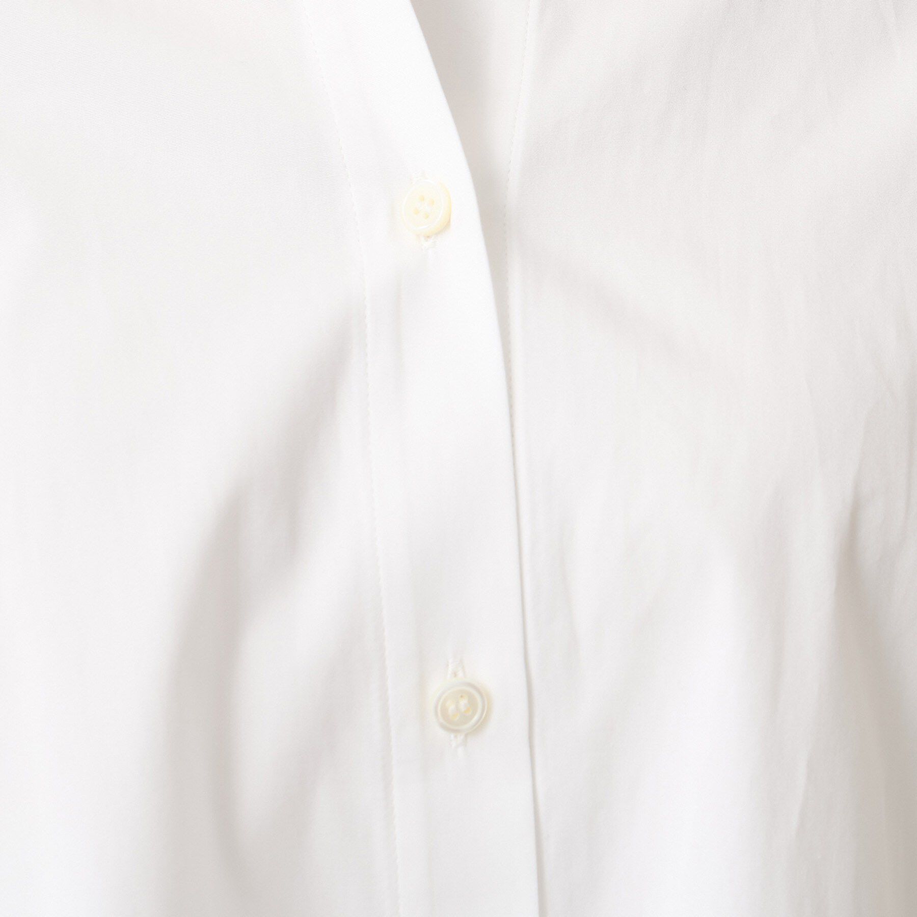 UNTITLED「【コットン100/洗える】コットンブロードAラインシャツ」|シャツ・ブラウス|