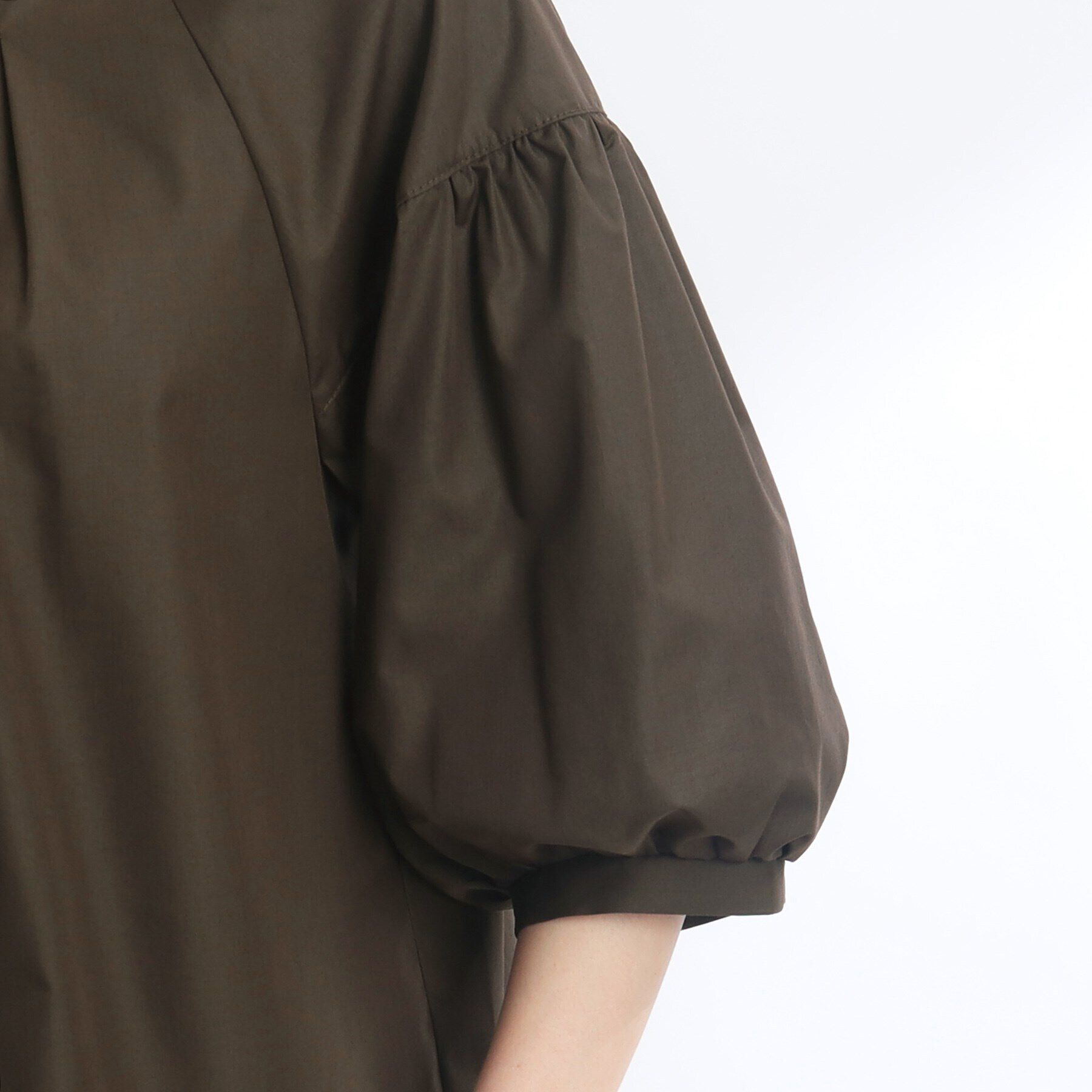 Reflect「【E‐QUALITY／手洗い可】ふんわりスリーブブラウス」|シャツ・ブラウス|