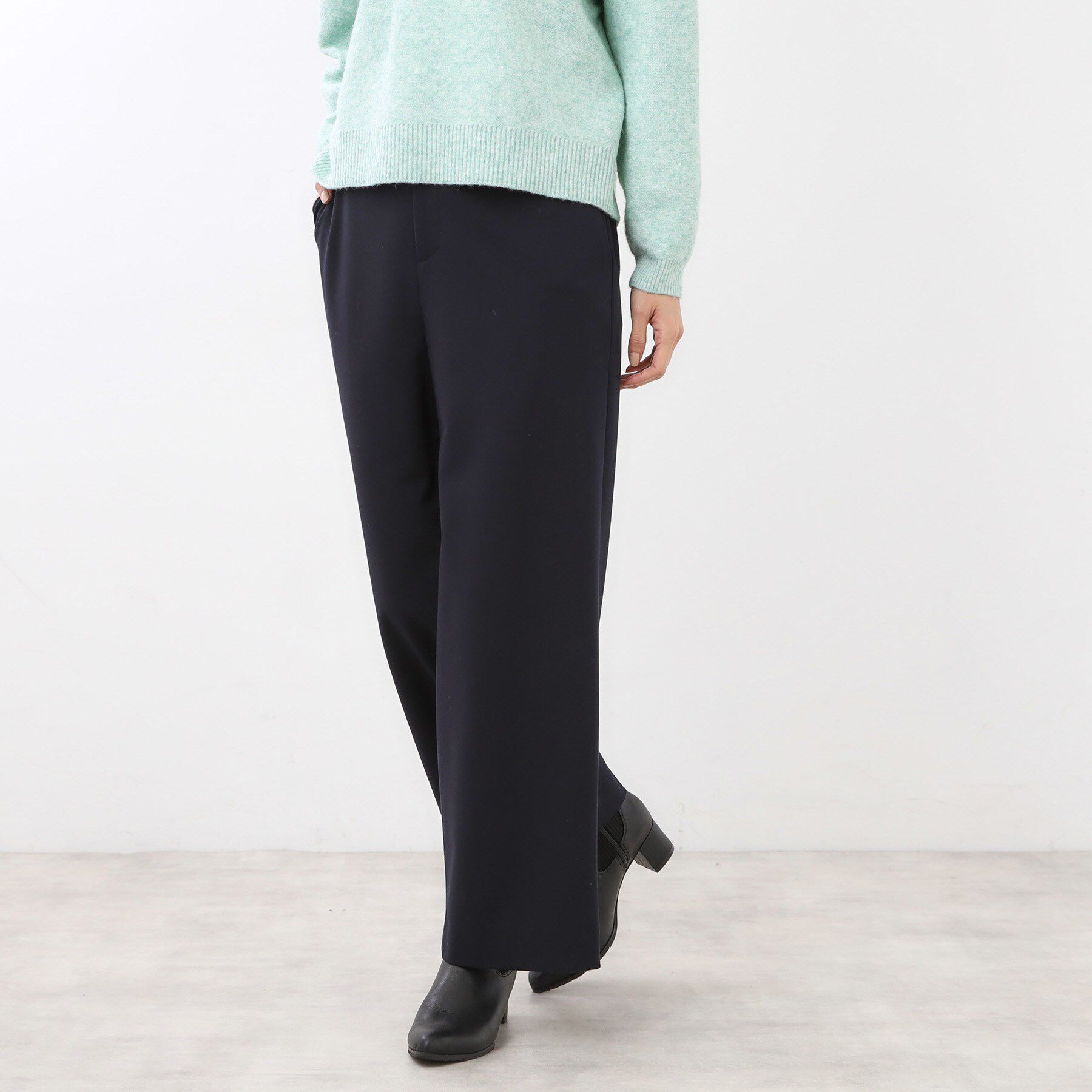 Reflect「【裏起毛／ゆったりシルエット】ストレートワイドパンツ」|その他|