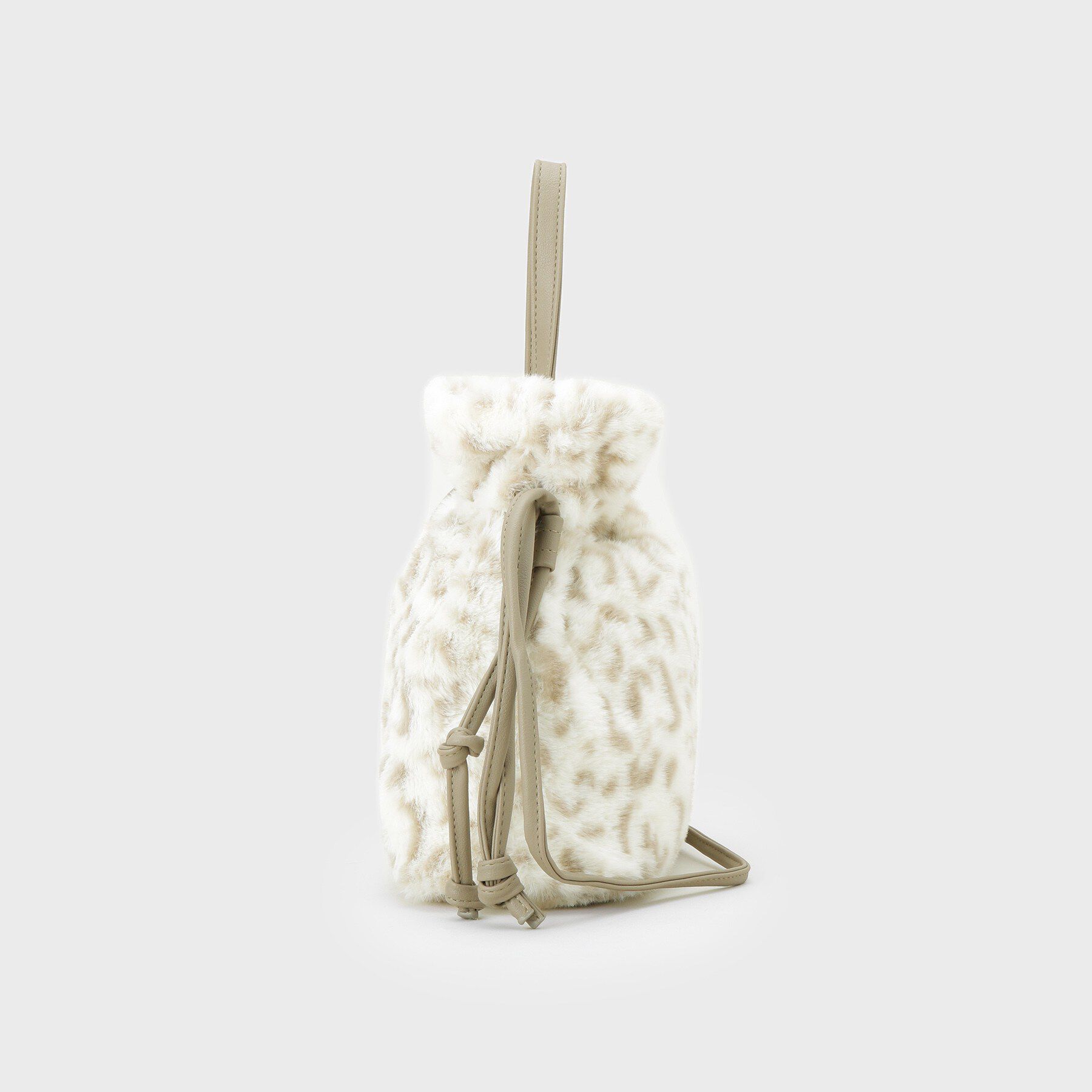 GALLEST「レオパードフェイクファーショルダーバッグ」|ショルダー・メッセンジャー|