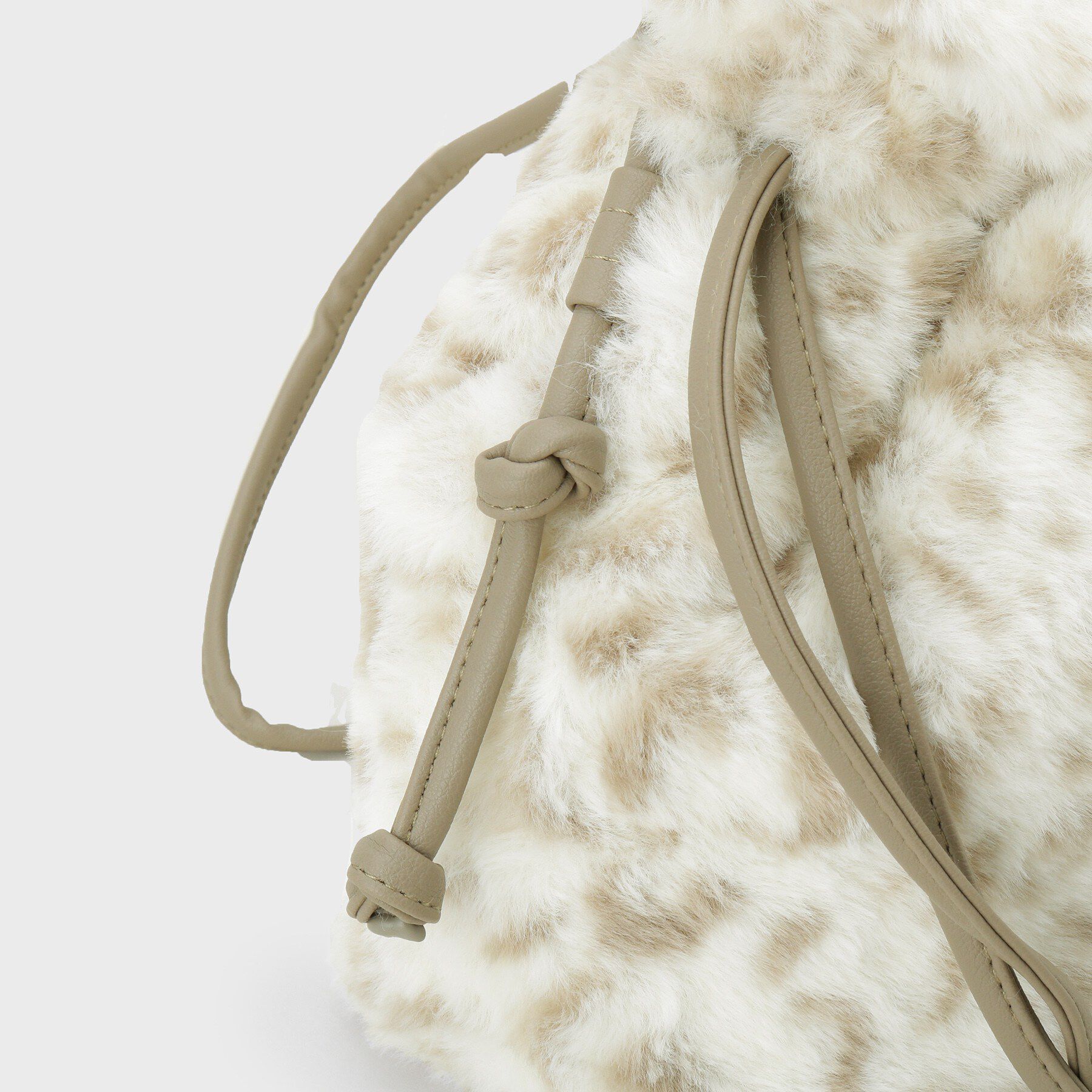 GALLEST「レオパードフェイクファーショルダーバッグ」|ショルダー・メッセンジャー|