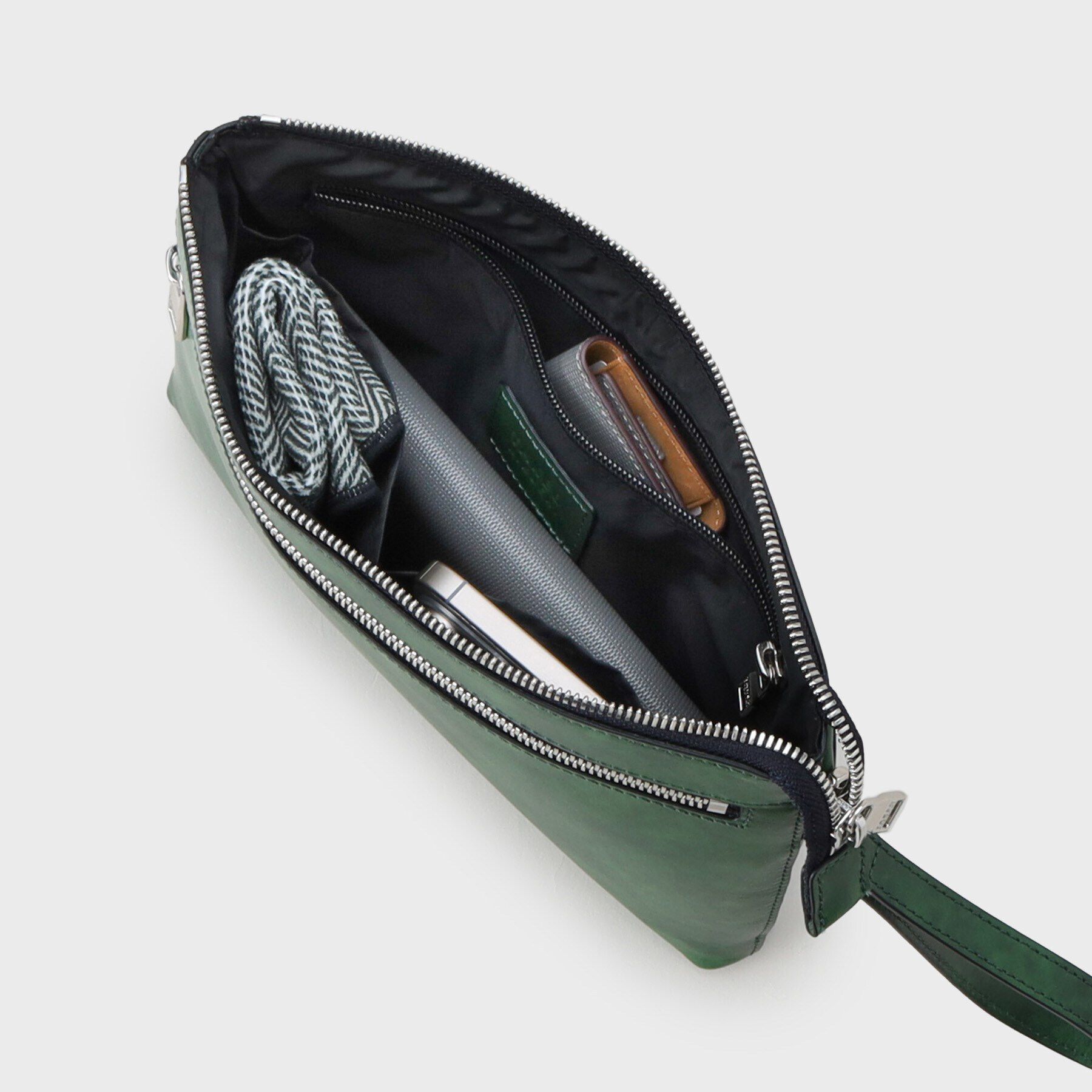 TAKEO KIKUCHI「【マーブルレザー】2WAY クラッチバッグ」|クラッチバッグ|