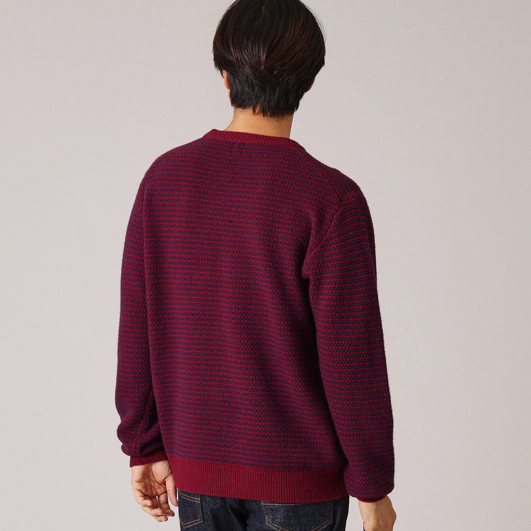 TAKEO KIKUCHI「ドットメランジ プルオーバー ニット」|ニット・セーター|