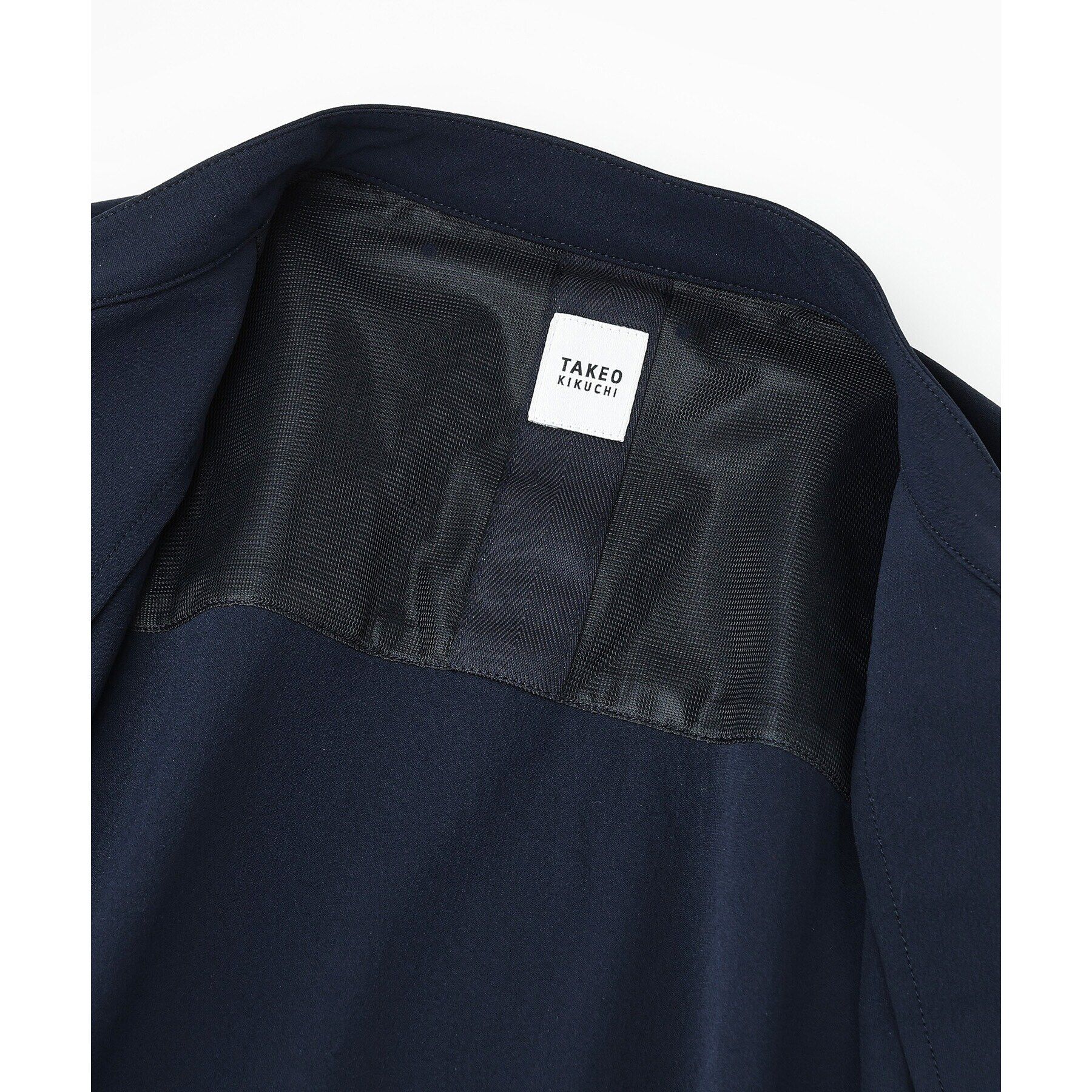 TAKEO KIKUCHI「【軽羽織】ハイストレッチ オープンバンドカラー シャツ」|シャツ・ブラウス|