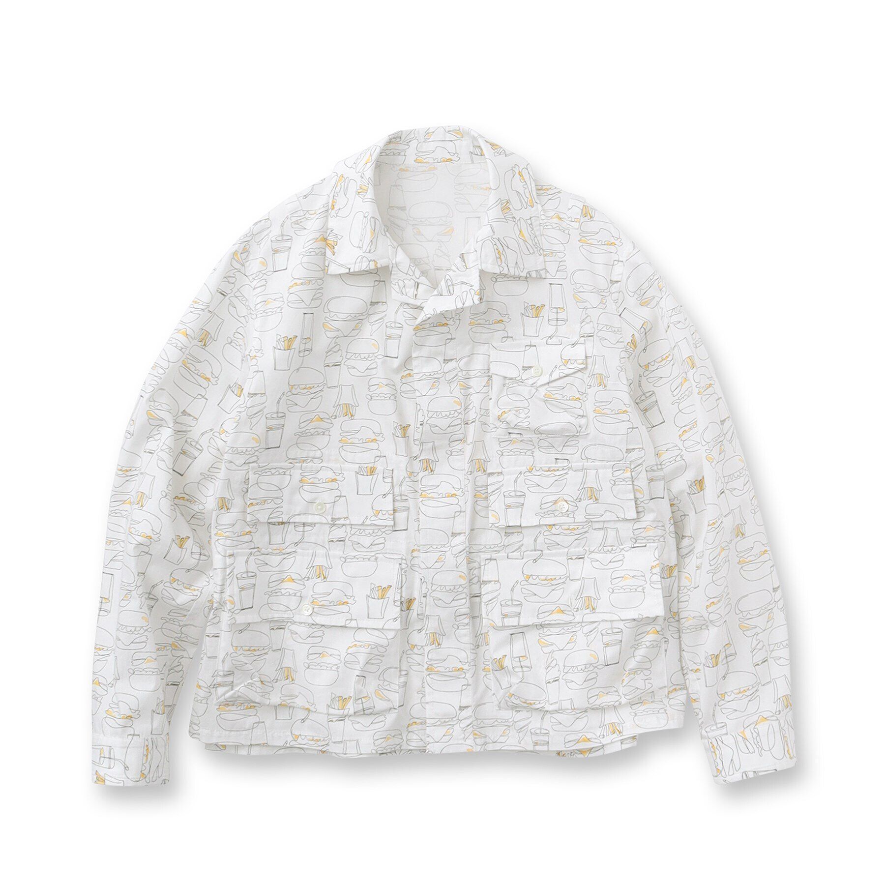 40CARATS&525「多ポケット シャツブルゾン」|ブルゾン・スタジャン|