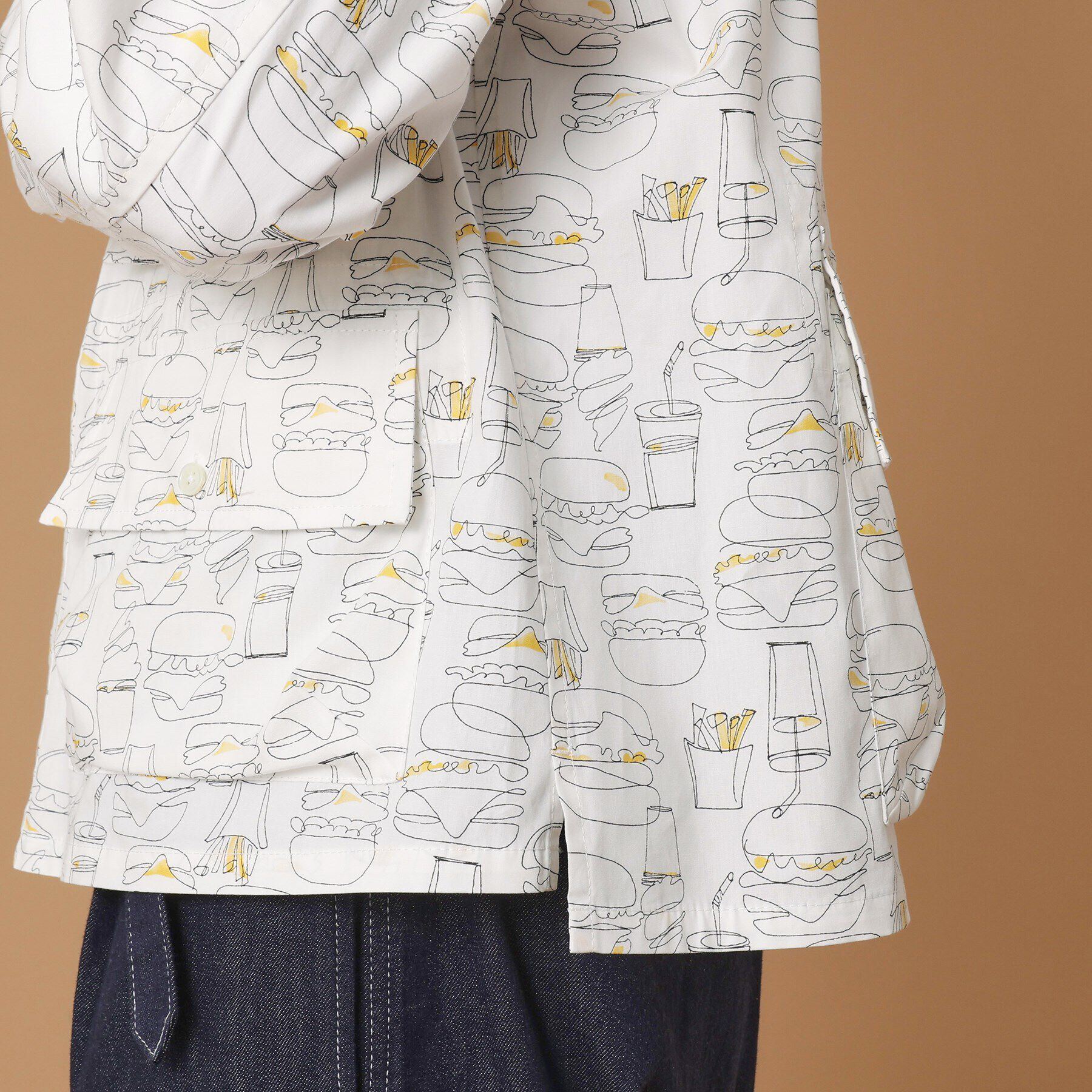 40CARATS&525「多ポケット シャツブルゾン」|ブルゾン・スタジャン|