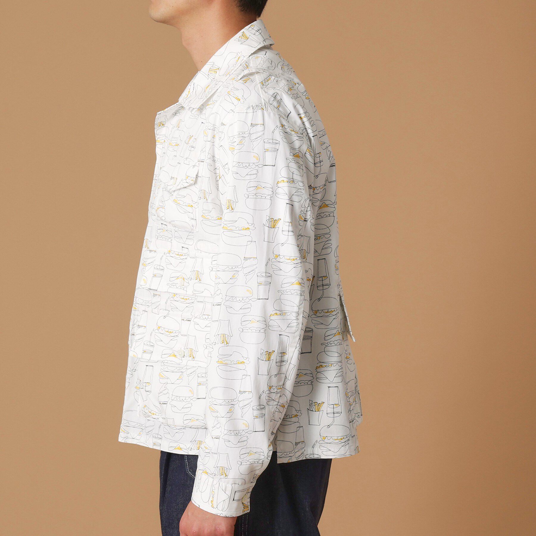 40CARATS&525「多ポケット シャツブルゾン」|ブルゾン・スタジャン|