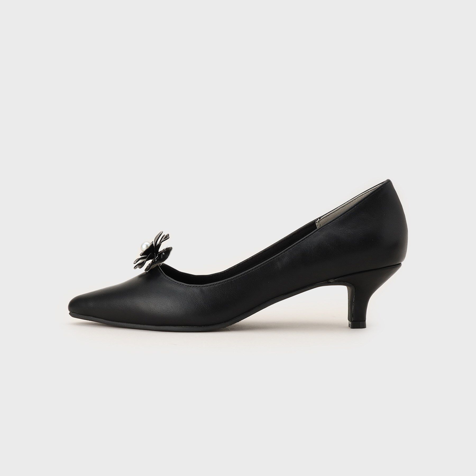 OPAQUE.CLIP「【2WAY／抗菌防臭加工】フラワークリップ付きパンプス」|パンプス|